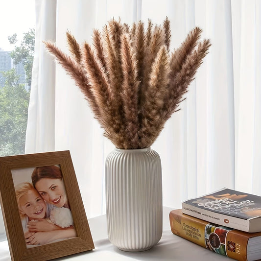 Natural brown mini pampas grass