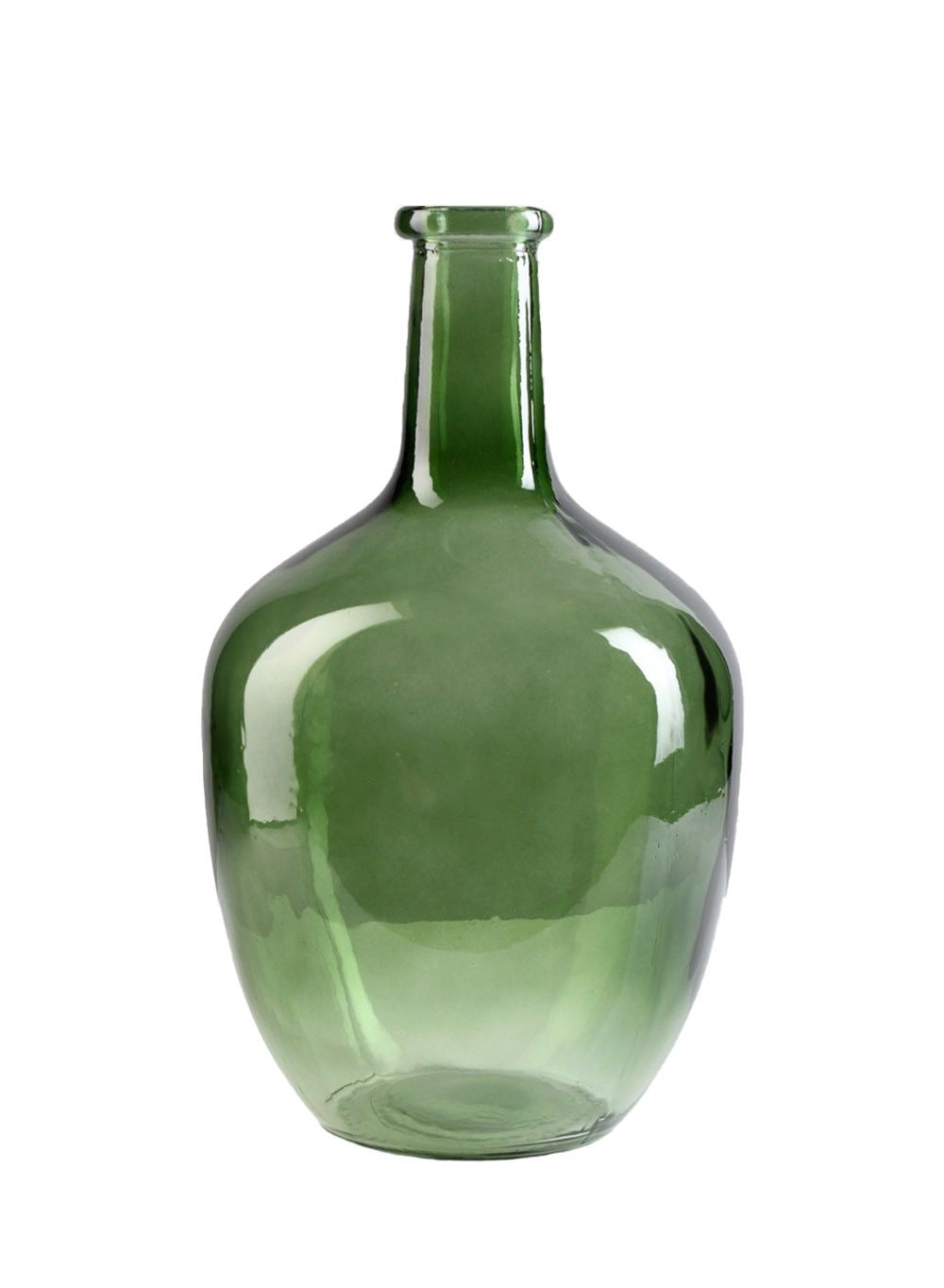 Green Bottle glass Vase