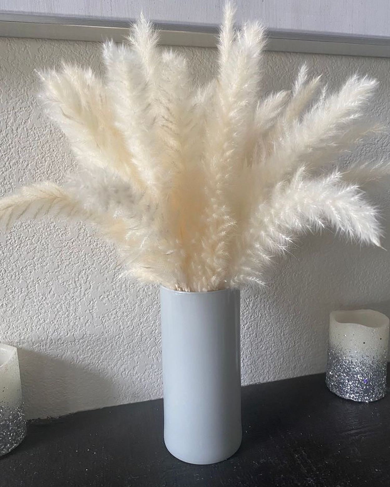 Cream  mini pampas grass